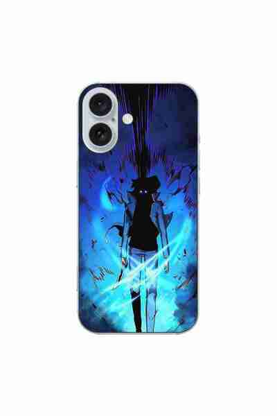 OEM Husa compatibila cu Apple iPhone 16 Silicon Gel Tpu Model Solo Leveling Aura