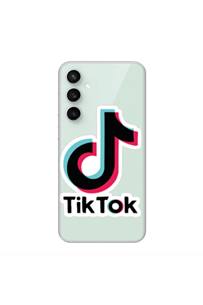 Other Samsung S24 Plus Tik Tok Transparent Silicone TPU Θήκη