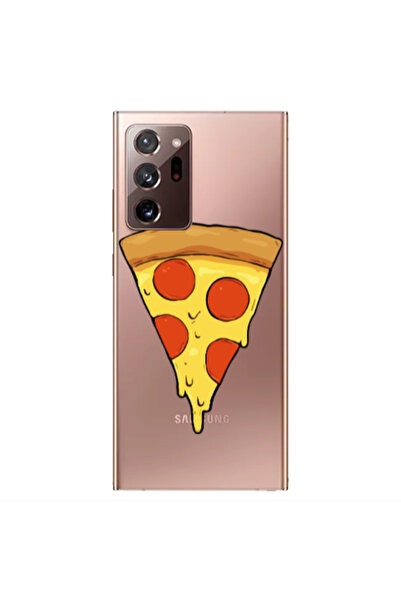 Other Samsung Note 20 Ultra Pizza Slice Transparent Silicone TPU Θήκη