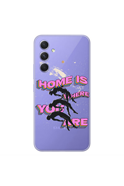 Other Samsung A54 Home Is Where Transparent Silicone TPU Θήκη