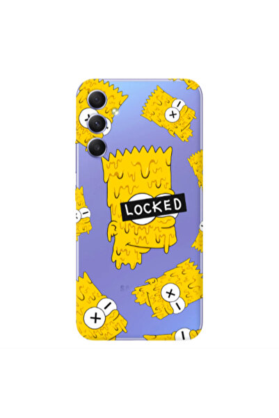 Other Samsung A16 Bart Simpson Transparent Silicone TPU Θήκη
