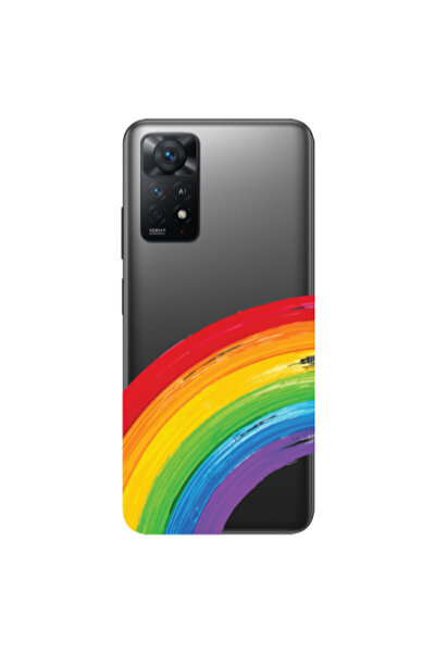 Other Xiaomi Redmi Note 11 4G Rainbow 3 Transparent Silicone TPU Θήκη