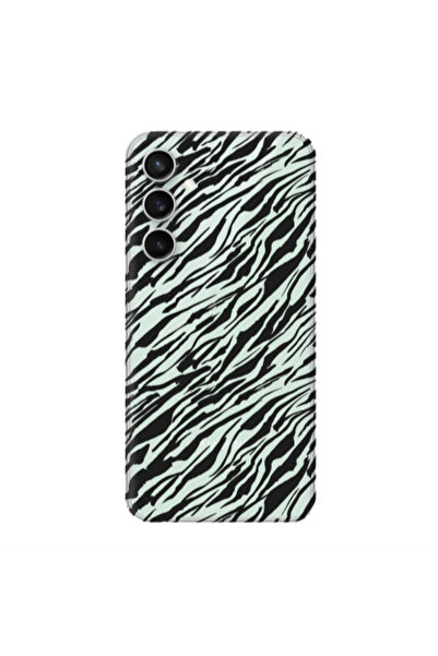 Other Samsung S24 Plus Black zebra Transparent Silicone TPU Θήκη