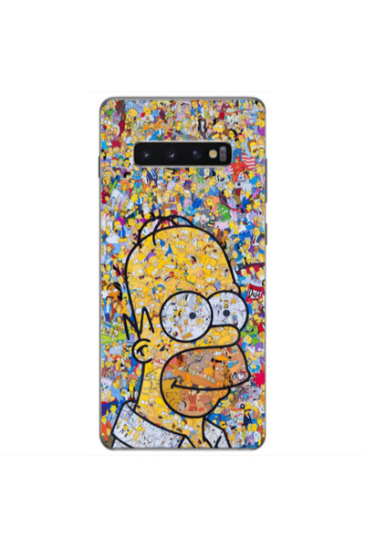 Other Samsung S10 Simpsons Transparent Silicone TPU Θήκη