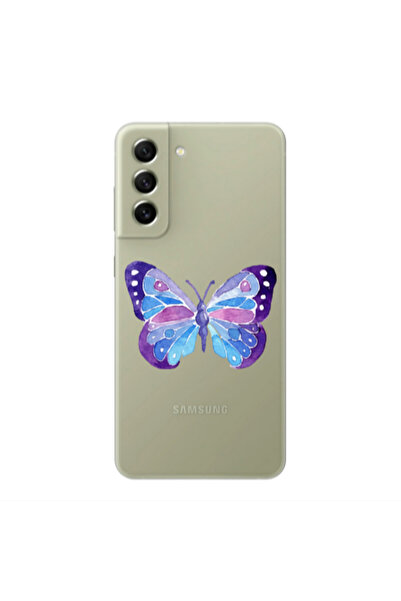 Other Samsung S22 Plus Big Butterfly Transparent Silicone TPU Θήκη