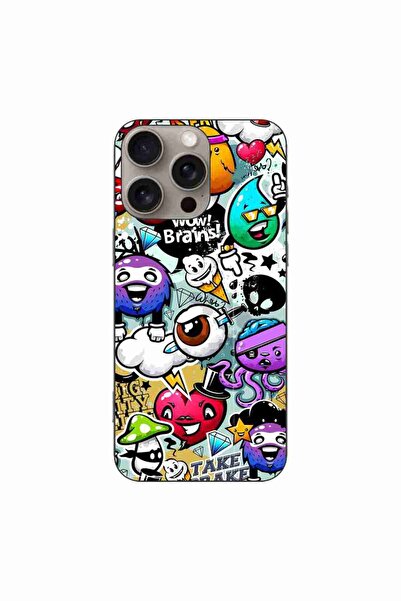 OEM Husa compatibila cu Apple iPhone 16 Pro Max Silicon Gel Tpu Model Pop Art...