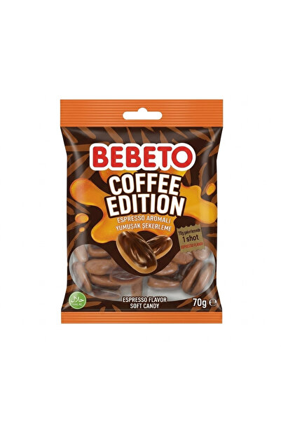 BEBETO Jelibon Espresso Kahve Aromalı Yumşak Şeker 70 g