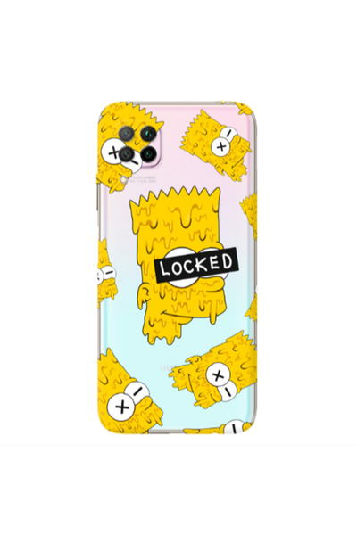Other Huawei P40 Lite Bart Simpson Transparent Silicone TPU Θήκη