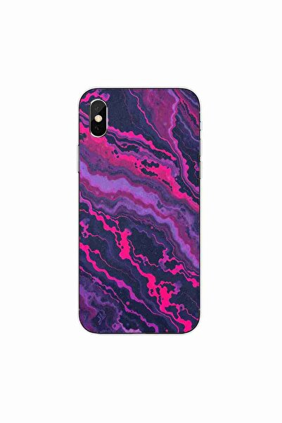 OEM Case compatible with Apple iPhone X Silicone Gel Tpu Model Midnight Rose ...