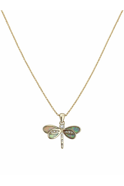 Sade Accessory Opal Taşlı Yusufçuk Kolye