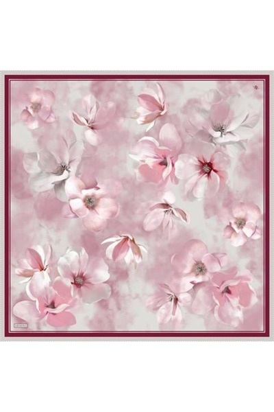 Armine Floral Print Saf Silk Sura Scarf 9305D 86