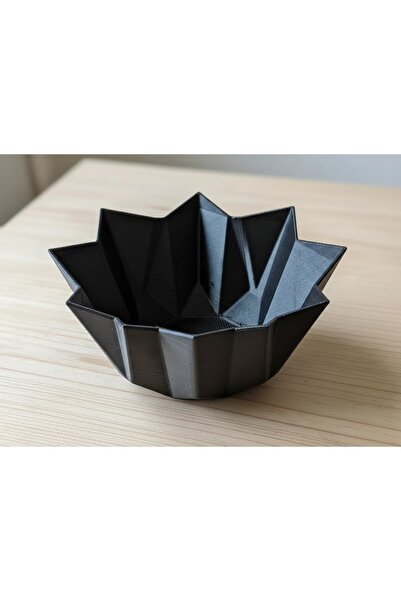 OEM Obiect Decorativ Imprimat 3D, Design Geometric Inspirat de Origami