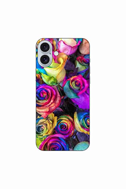 OEM Θήκη συμβατή με Apple iPhone 16 Plus από σιλικόνη gel TPU με σχέδιο πολύχ...