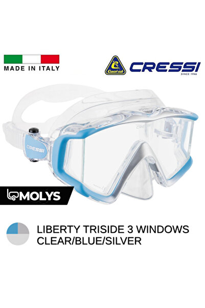 Cressi LIBERTY 3 WINDOWS PROFESYONEL Dalış Maskesi