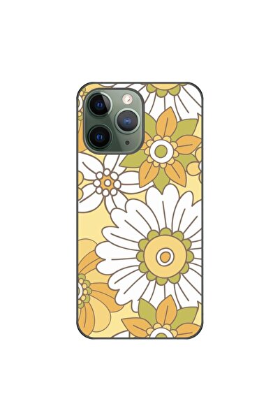 OEM Husa compatibila cu Apple iPhone 11 Pro Silicon Gel Tpu Model Pastel Garden