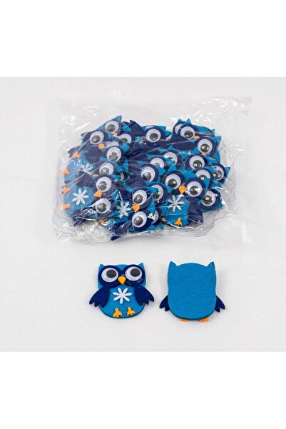 OEM Ornament Textil 20/Set Bufnita Bleu