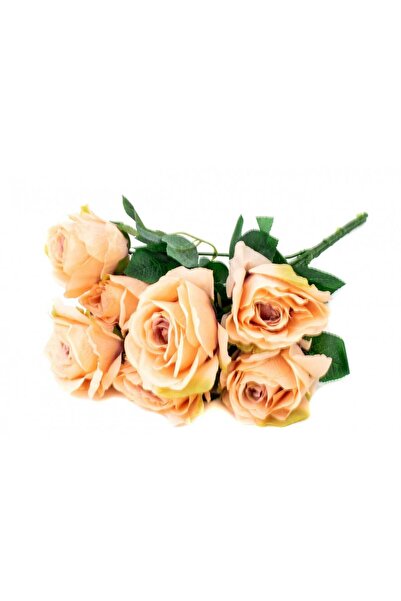 OEM Flori Artificiale Buchet 7 Trandafiri Portocaliu