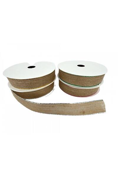 OEM Ribbon String Next to Colored Edge String 2.5 Cm Green