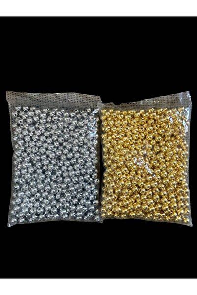 OEM Plastic Beads Drilled Whole Pearl 1.2cm/500g Gold