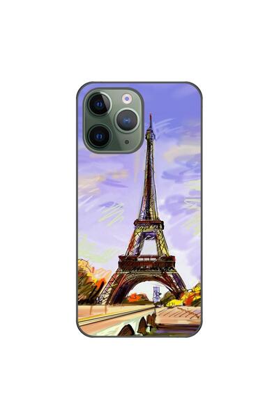 OEM Husa compatibila cu Apple iPhone 11 Pro Silicon Gel Tpu Model Desen Turnu...