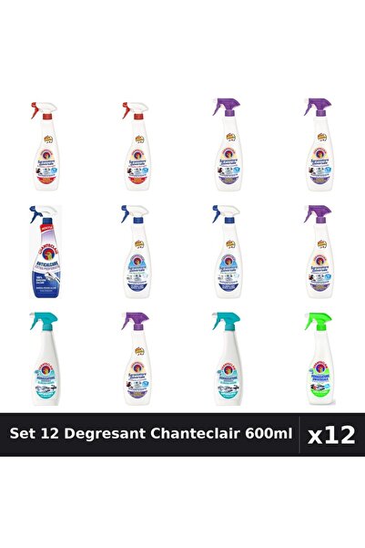 Chanteclair Set 12 Degresant Universal 600ml - Anti-Miros, Bicarbonat, Extra ...