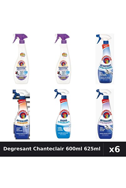 Chanteclair Set 6 Degresant Universal 600ml 625ml - Lavanda, Mosc Alb, Antica...