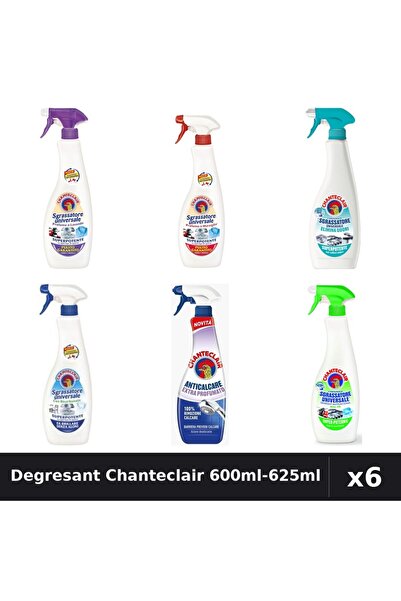 Chanteclair Set 6 Degresant Universal 600ml-625ml - Mosc, Marsilia, Lămâie, B...
