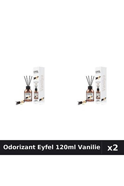Eyfel Set 2 Odorizant Camera Betisoare Vanilie 120ml - Parfum Intens