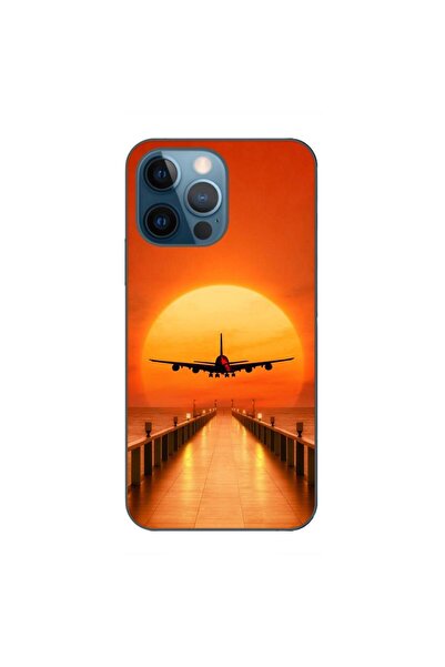 OEM Case compatible with Apple iPhone 12 Pro Silicone Gel Tpu Pattern Airplan...