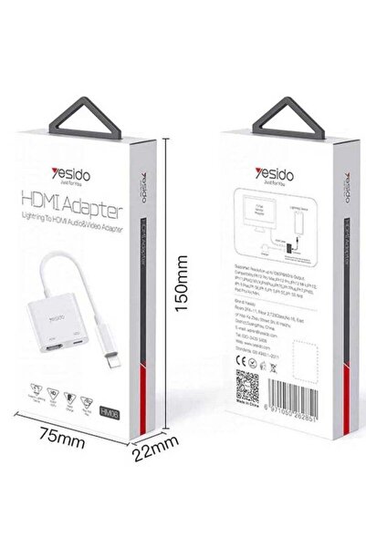 Yesido HM06 Lightning iPhone To HDMI Adapter