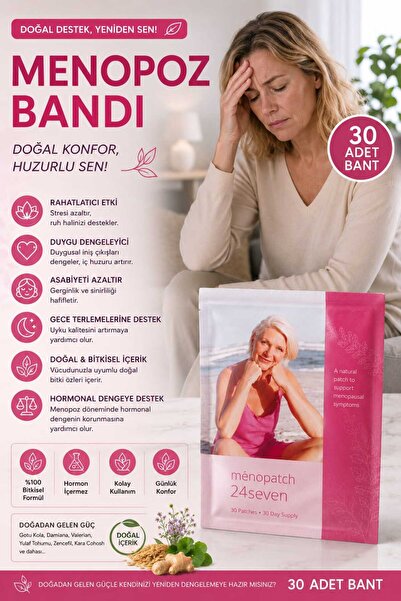 ASG MENOP0Z ANKSİYETE ,GECE TERLEMELERİ ,RUH HALİ DEĞİŞİMLERİ İÇİN NATÜREL SE...