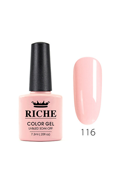 OEM Ojă semipermanentă Riche 116, Nude, 7.3 ml