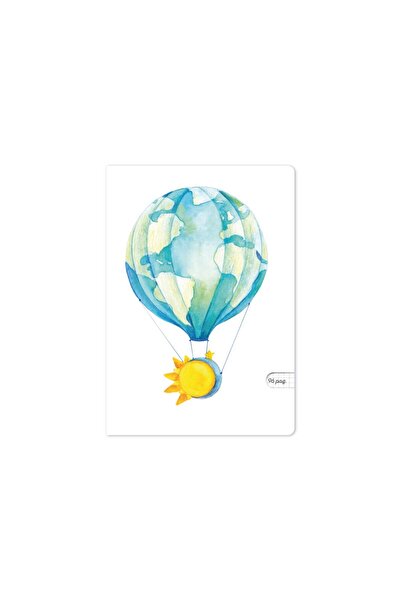 Bellezza Aperta Caiet Aperta, Balonul călător, A5, 48 de file, 80g, Matematică
