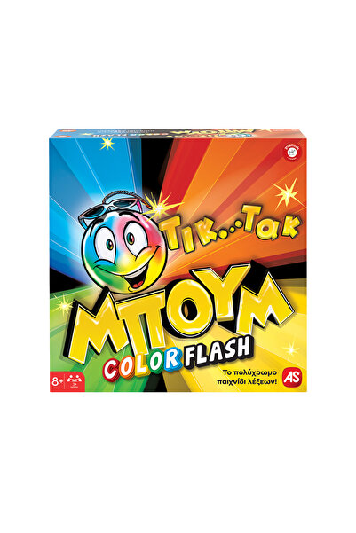 As Games Επιτραπέζιο Παιχνίδι Τικ Τακ Μπουμ Color Flash Για Ηλικίες 8+ Χρονών...