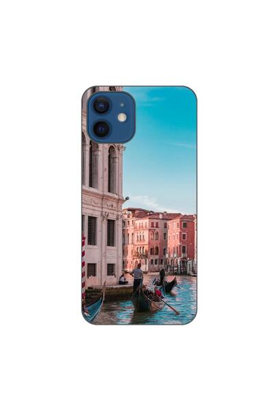 OEM Case compatible with Apple iPhone 12 Silicone Gel Tpu Venice Model