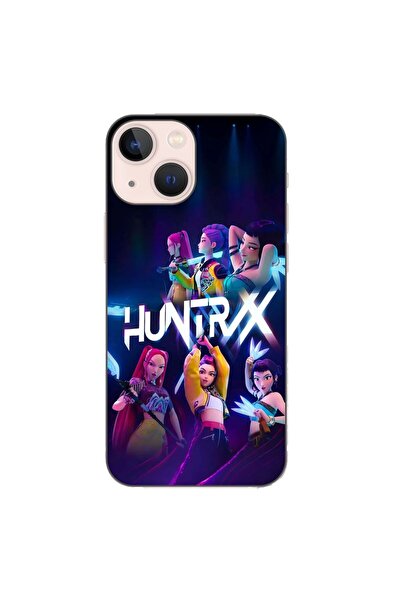 OEM Husa compatibila cu Apple iPhone 13 Mini Silicon Gel Tpu Model KPop Demon...