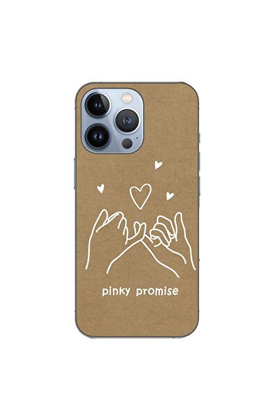 OEM Husa compatibila cu Apple iPhone 13 Pro Silicon Gel Tpu Model BFF Pinky P...