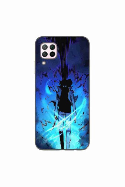 OEM Калъф, съвместим с Huawei P40 Lite, силиконов гел TPU модел Solo Leveling...