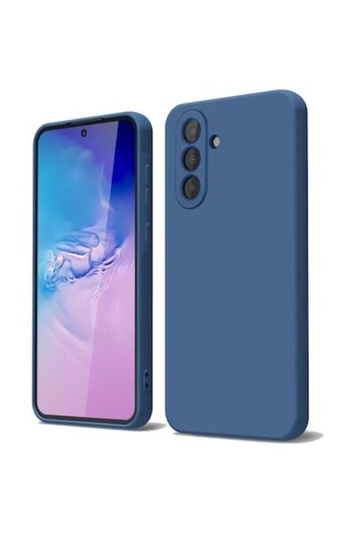 bzstore Husă pentru Samsung Galaxy A37 5G, Antișoc, Silicon albastru închis