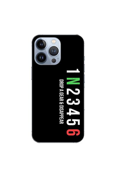 OEM Калъф, съвместим с Apple iPhone 13 Pro, силиконов гел TPU, с шарка на зъб...