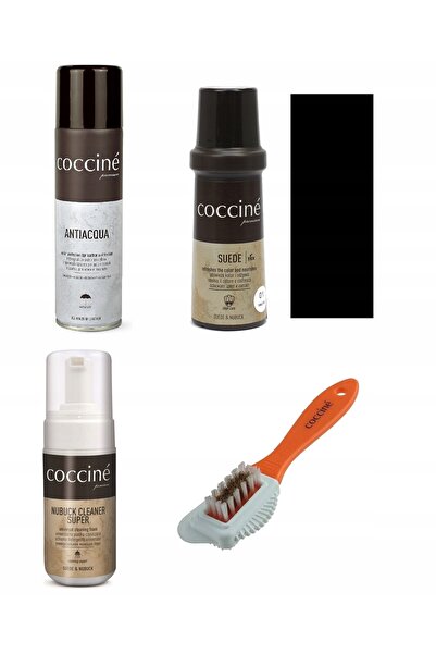 Coccine Kit de ingrijire incaltaminte, Coccine, Pentru piele intoarsa si nabu...