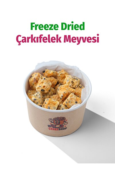 ÇITLAT ÇEREZ SHOP Freeze Dried Çarkıfelek Dondurularak Kurutulmuş Meyve 60 Gr