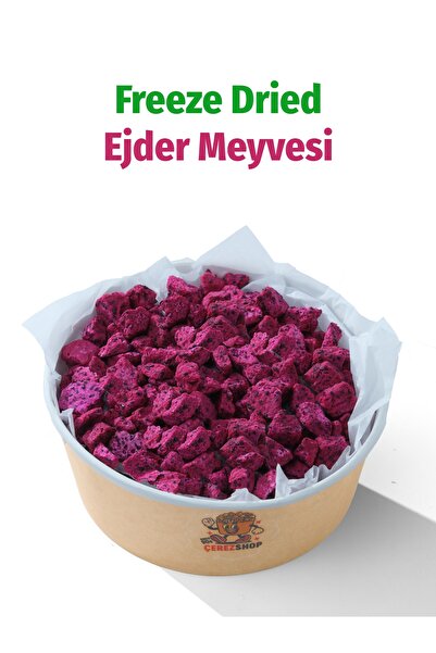 ÇITLAT ÇEREZ SHOP Freeze Dried Küp Ejder Meyvesi Dondurularak Kurutulmuş Meyv...