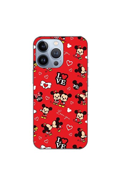 OEM Case compatible with Apple iPhone 13 Pro Silicone Gel Tpu Model Mickey Lo...