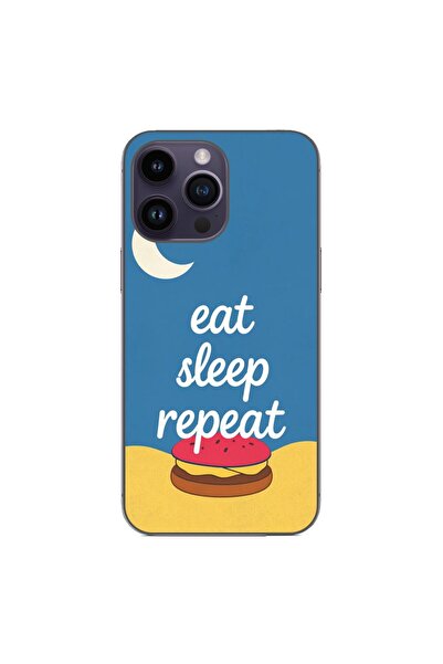 OEM Husa compatibila cu Apple iPhone 14 Pro Max Silicon Gel Tpu Model Eat Sle...