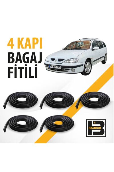 B&M KAUÇUK Renault Megane 1 Station Wagon 4 Kapı + Bagaj Fitili Bm04184