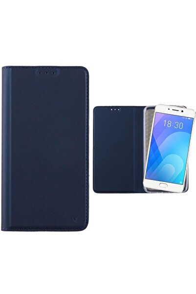 OEM Magnet Book Stand Meizu M6 Note Σκούρο Μπλε