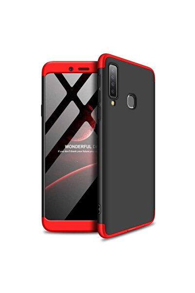 GKK 360 Full Body Protection Samsung Galaxy A9 2018 Μαύρο/Κόκκινο