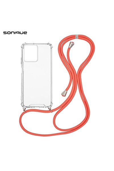 Sonique Θήκη Σιλικόνης με Κορδόνι Armor Clear Xiaomi Redmi 13C 4G / Redmi 13C...