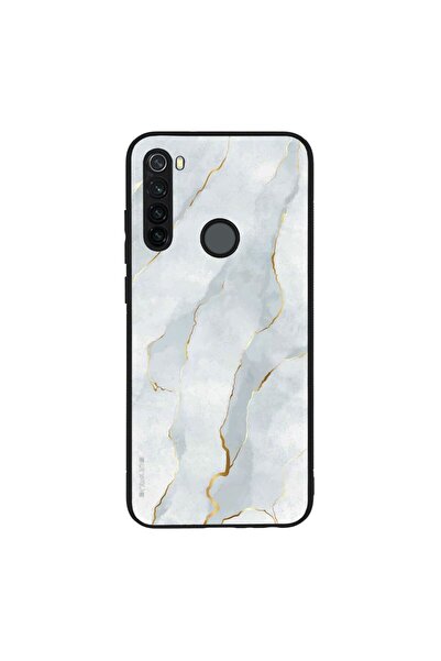 Sonique Θήκη Marble Series για Xiaomi Redmi Note 8T Λευκό 01